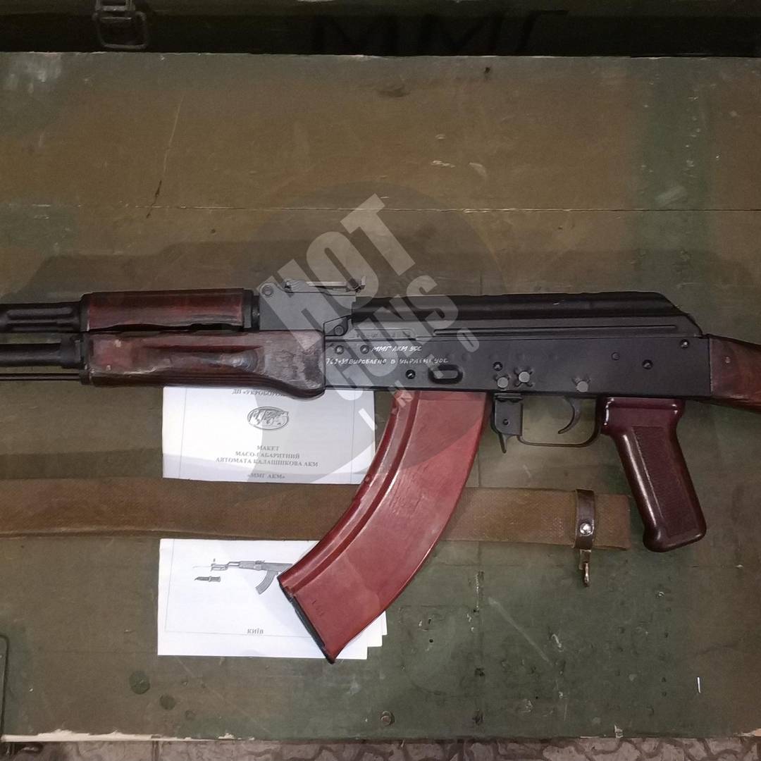 Вогнепальна зброя - Макети зброї (ММГ) — Массогабаритный макет автомата ...
