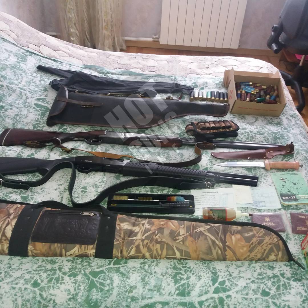 Ружье двухствольное иж