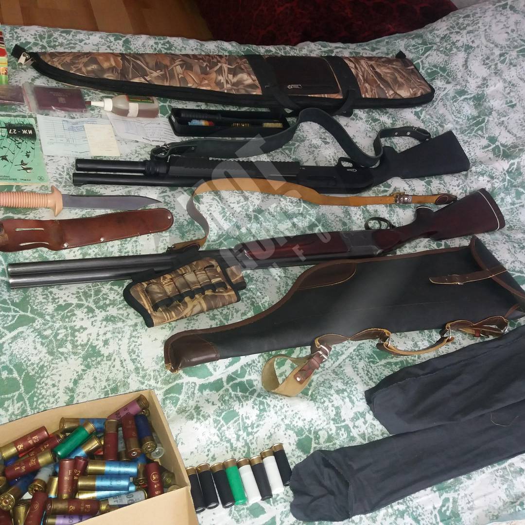 Ружье двухствольное иж