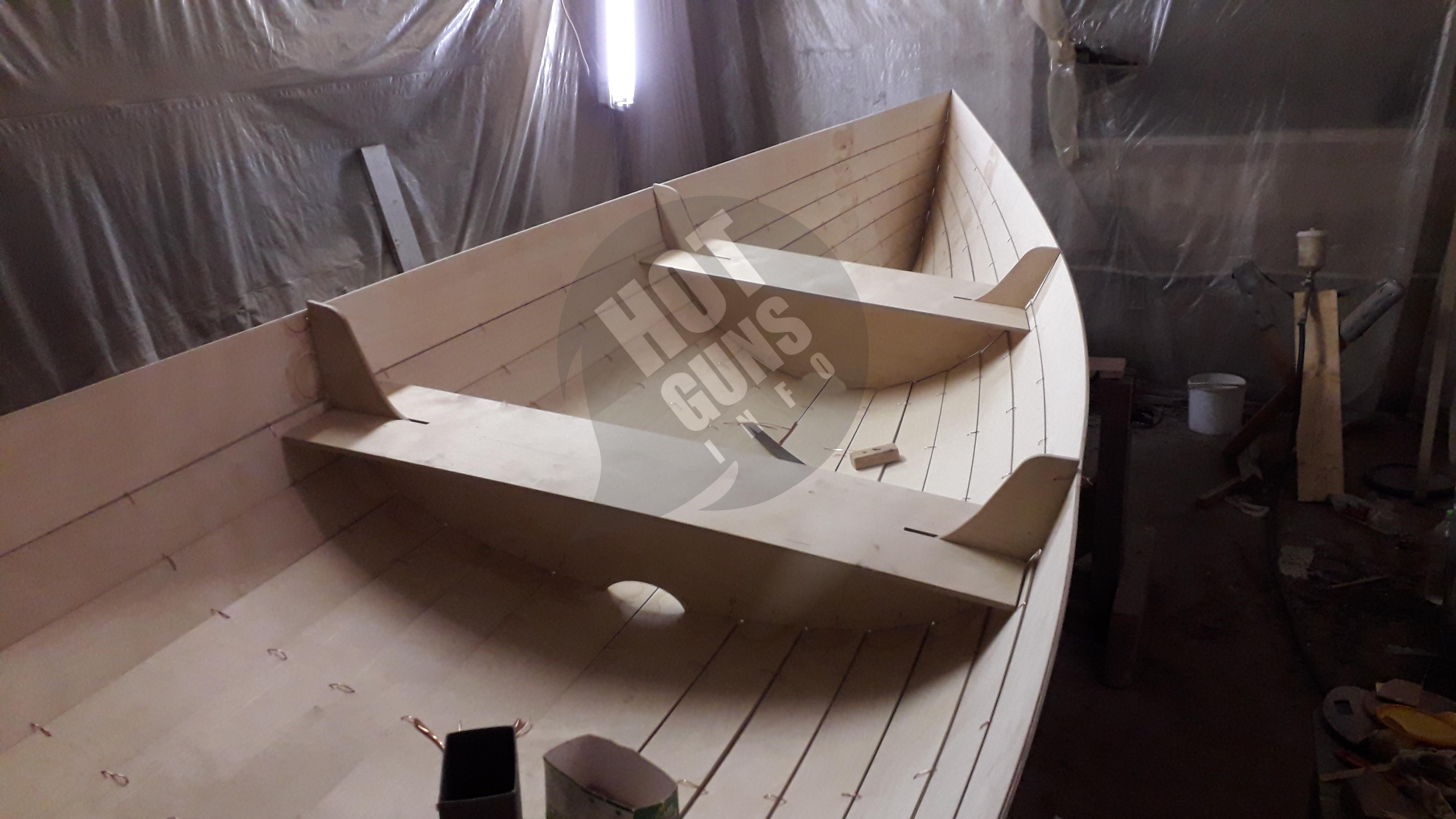 Деревянная лодка для самостоятельной постройки. КИТ набор, Киев