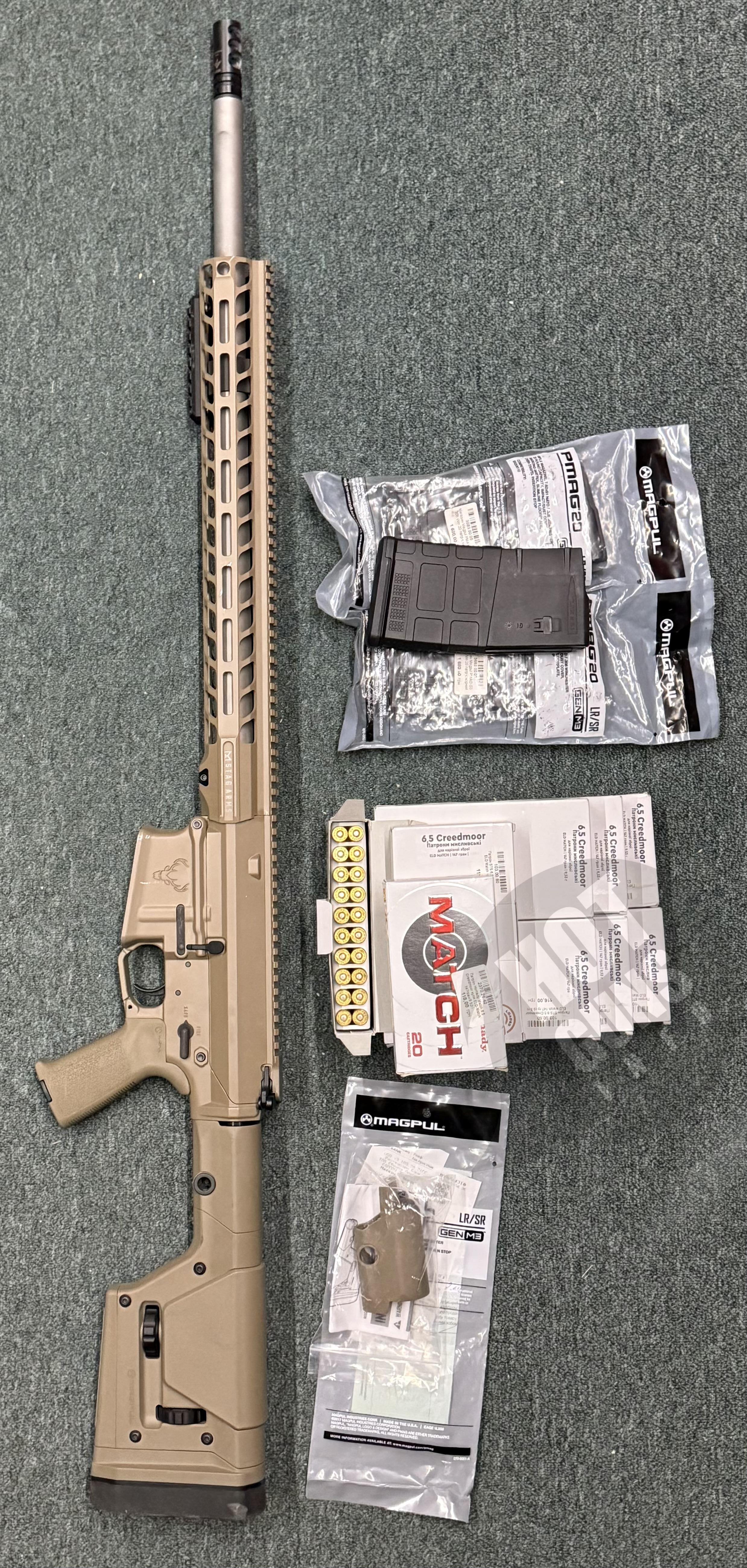 K・Bullet SD 1504 #10 Вогнепальна зброя - Нарізна — Карабін Stag 10 Marksman SS FDE, кал